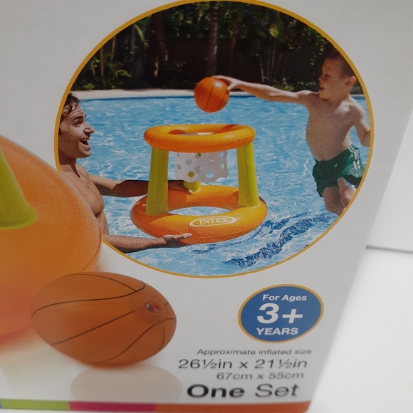 intex Toys Nwt Intex Game Floating Hoops Poshmark